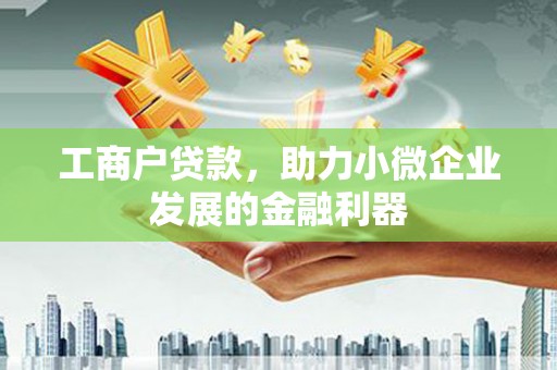 内湖工商户贷款,助力小微企业发展的金融利器 内湖工商户贷款,助力小微企业发展的金融利器