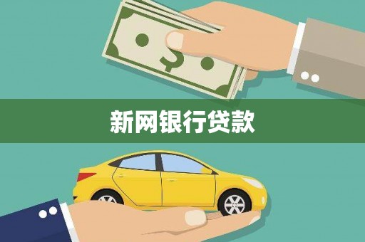 泾县新网银行贷款