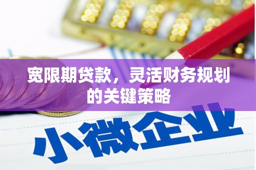 内湖宽限期贷款，灵活财务规划的关键策略