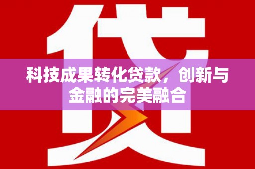 苍南科技成果转化贷款，创新与金融的完美融合
