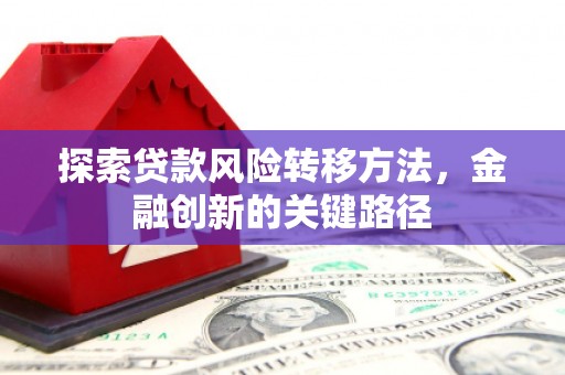 定海探索贷款风险转移方法，金融创新的关键路径