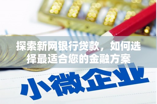 离石探索新网银行贷款，如何选择最适合您的金融方案