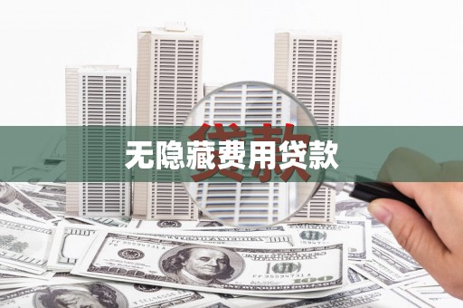 礼县无隐藏费用贷款