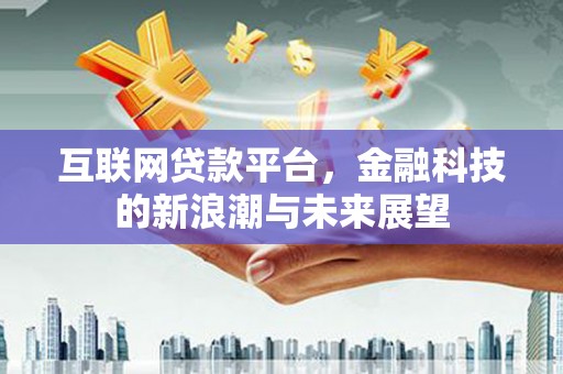 清河互联网贷款平台，金融科技的新浪潮与未来展望