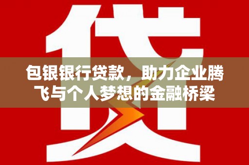 孝感包银银行贷款，助力企业腾飞与个人梦想的金融桥梁