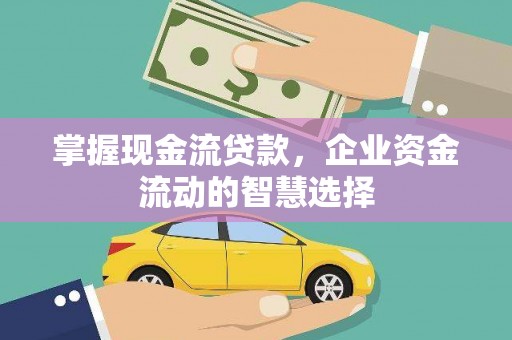 汇川掌握现金流贷款，企业资金流动的智慧选择