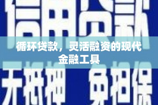 鼓山循环贷款，灵活融资的现代金融工具