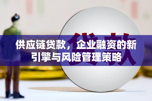 新兴供应链贷款，企业融资的新引擎与风险管理策略