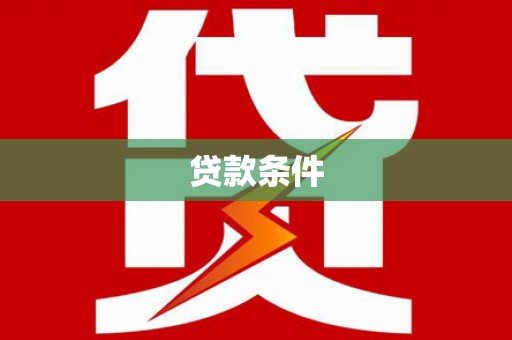 海陵贷款条件
