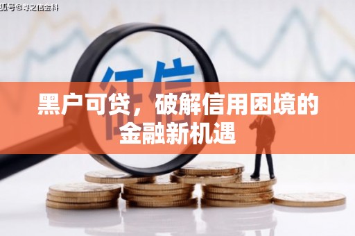 公安黑户可贷，破解信用困境的金融新机遇
