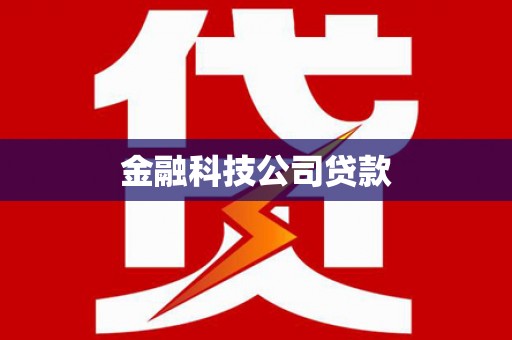 萨嘎金融科技公司贷款